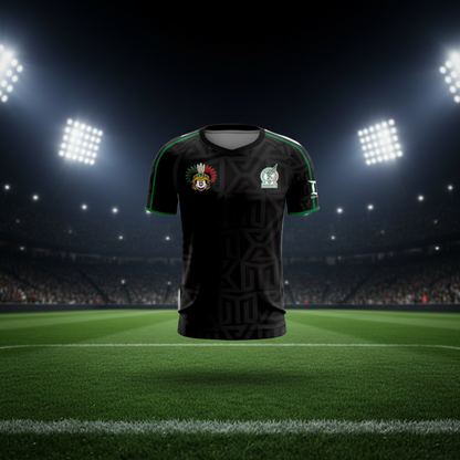 Disneyland (Mexico Style) BLACK Soccer Jersey COLAB w/FLAMO.US