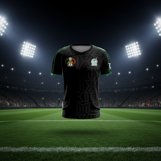 Disneyland (Mexico Style) BLACK Soccer Jersey COLAB w/FLAMO.US