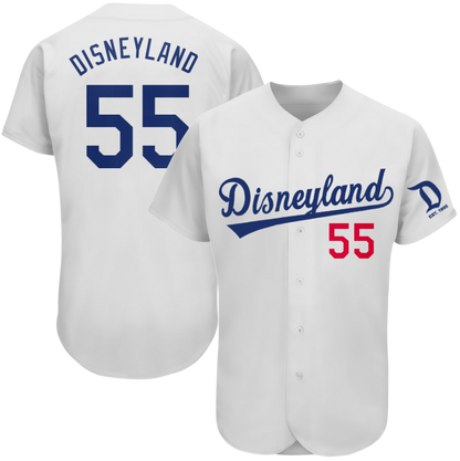 Dodgers Style Embroidered Jersey (white)