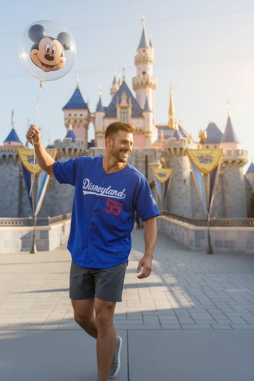 Disneyland Baseball Jersey (Dodgers Blue)