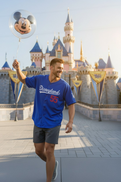 Disneyland Baseball Jersey (Dodgers Blue)