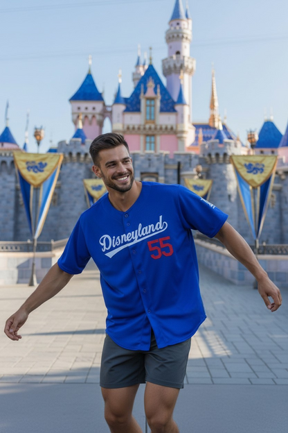 Disneyland Baseball Jersey (Dodgers Blue)