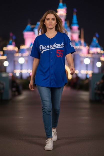 Disneyland Baseball Jersey (Dodgers Blue)