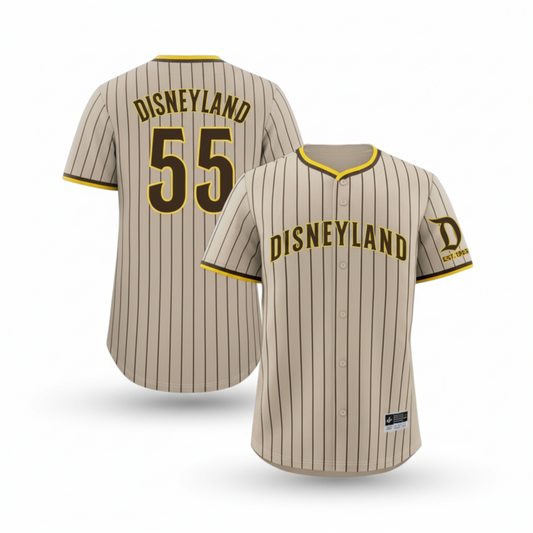 Baseball Jersey Embroidered Jersey (Padres Style)