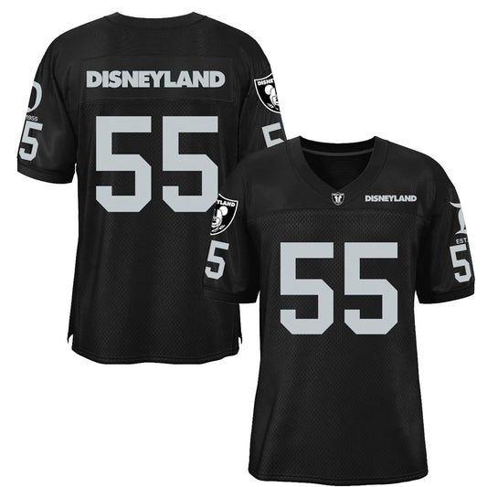 Football Jersey (Silver & Black Throwback)