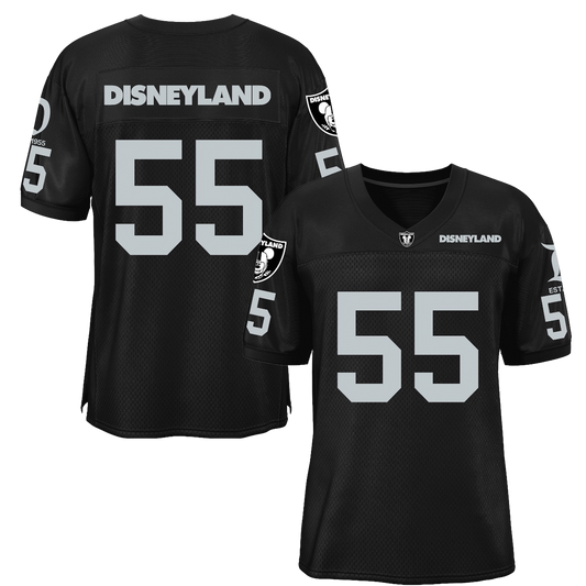 Football Jersey (Silver & Black Throwback)