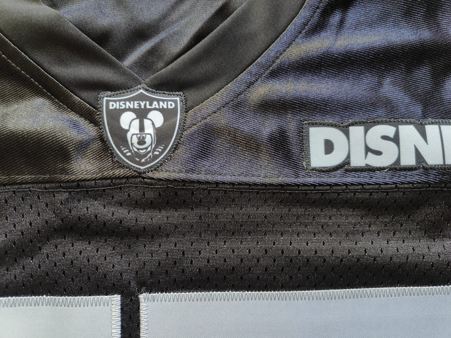 Disneyland Football Jersey (Raiders Loyal Silver & Black)