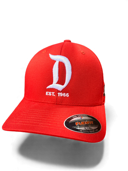 Disneyland Big "D" FlexFit Baseball Cap (RED)