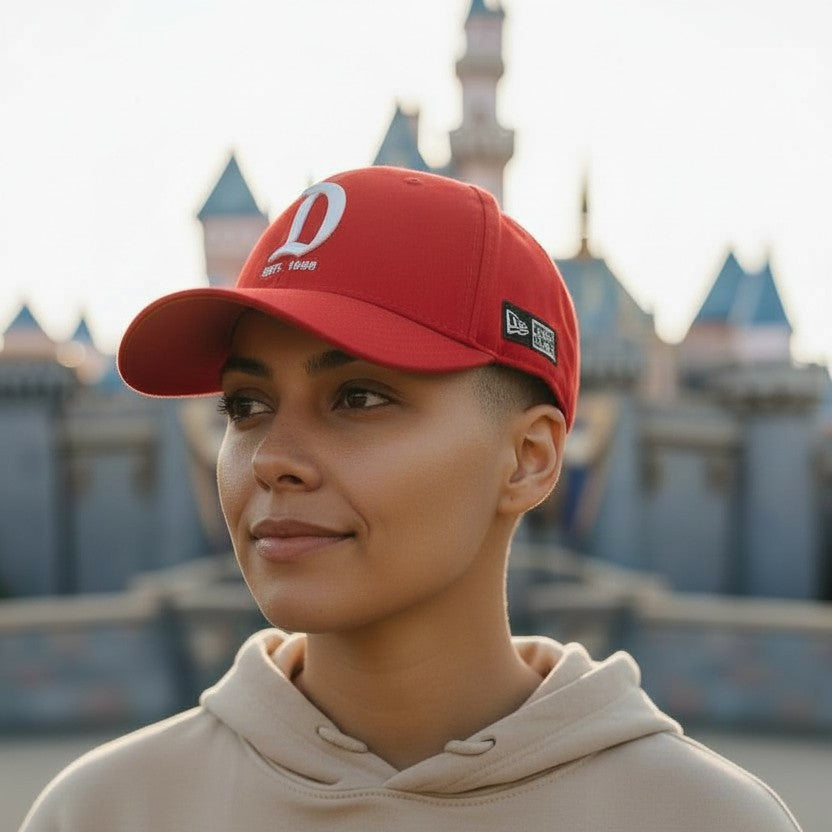 Disneyland Big "D" FlexFit Baseball Cap (RED)