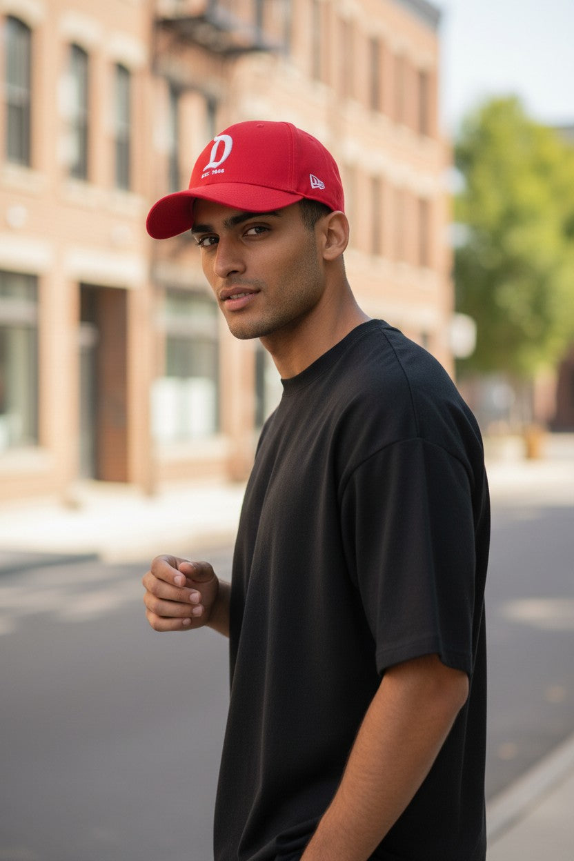 Disneyland Big "D" FlexFit Baseball Cap (RED)