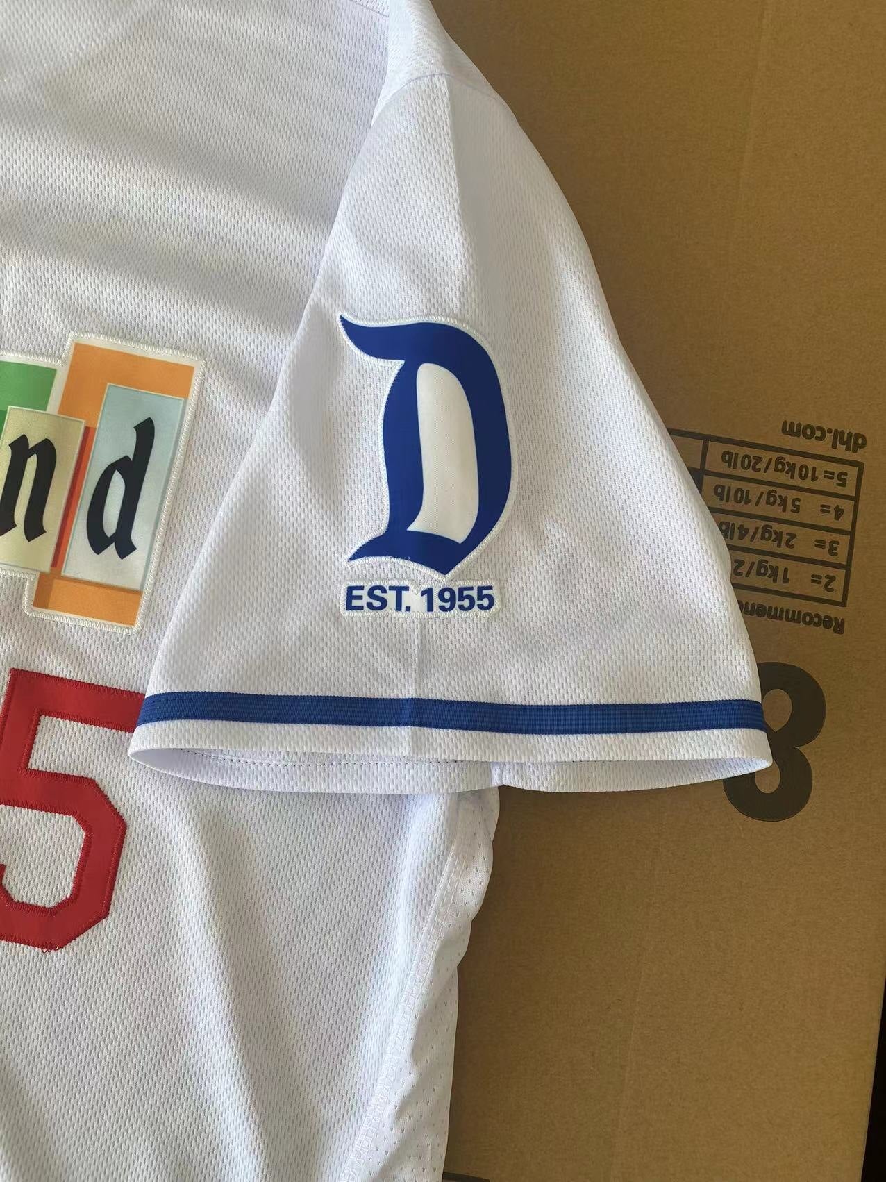 Disneyland Marquee Baseball Jersey (Embroidered) WHITE