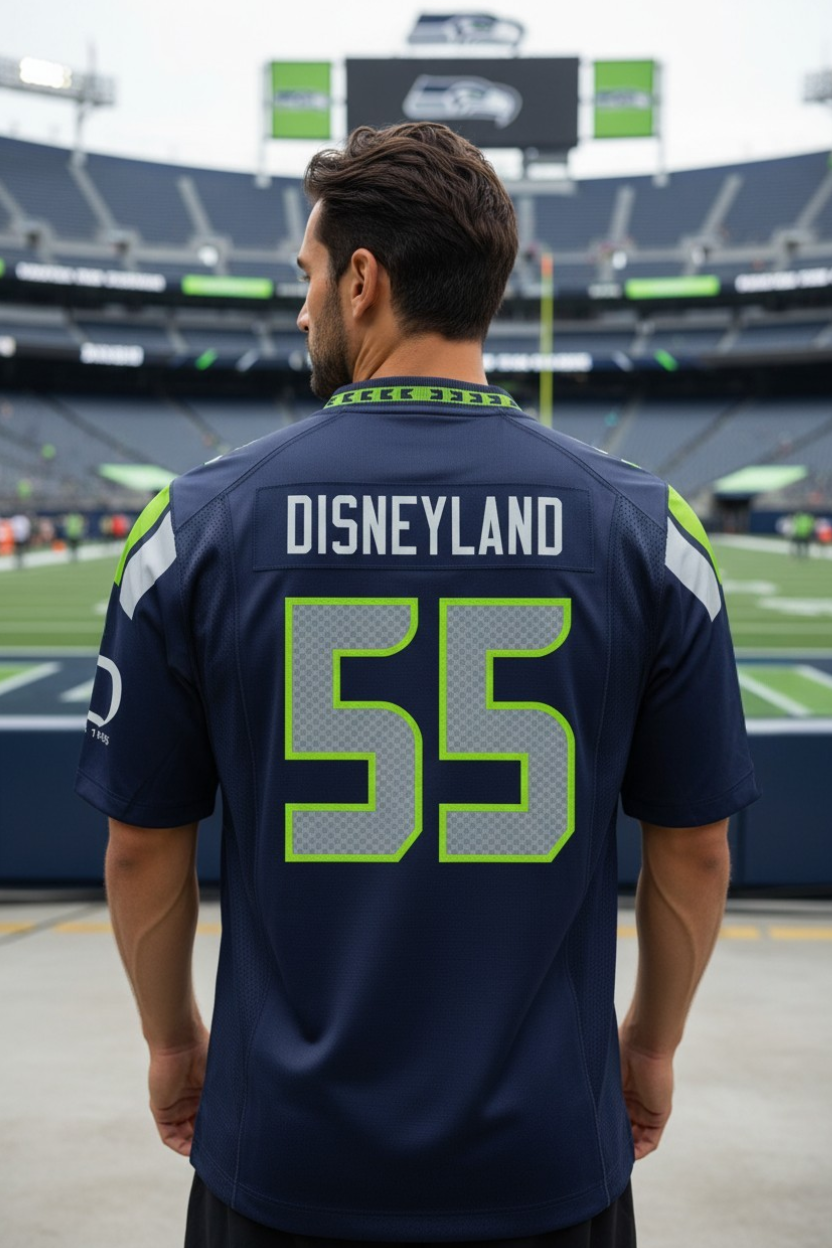 Football Jersey (Seahawks Champion style)