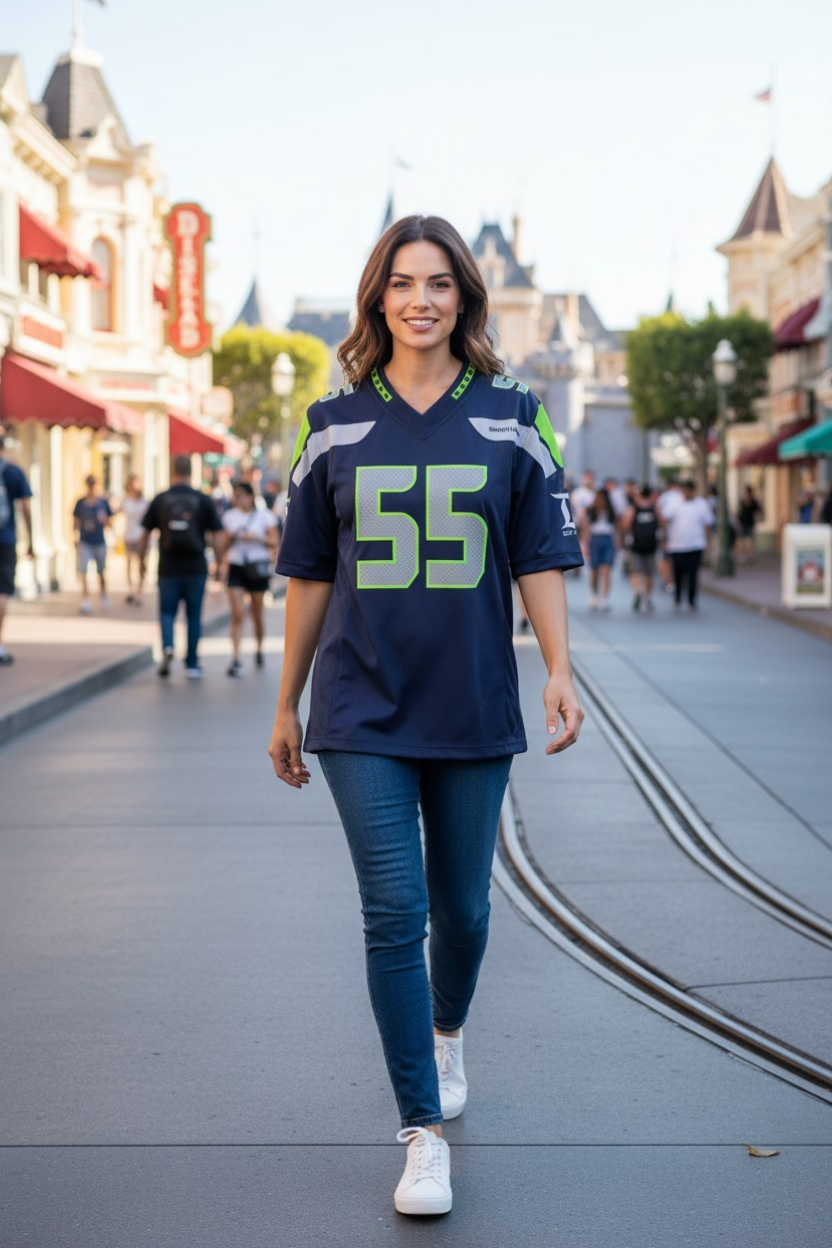 Football Jersey (Seahawks Champion style)