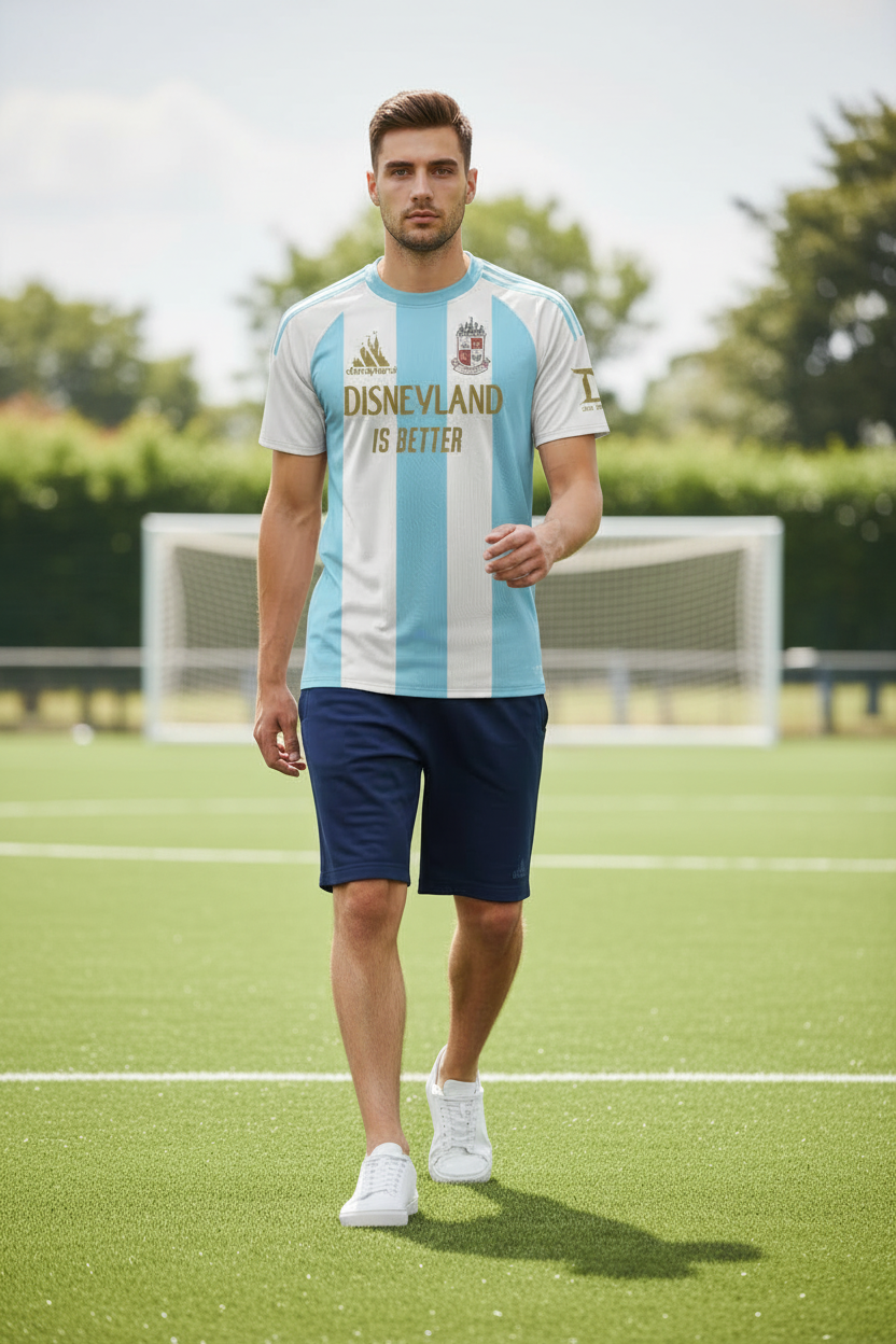 Disneyland Argentina (messi style) Soccer Jersey