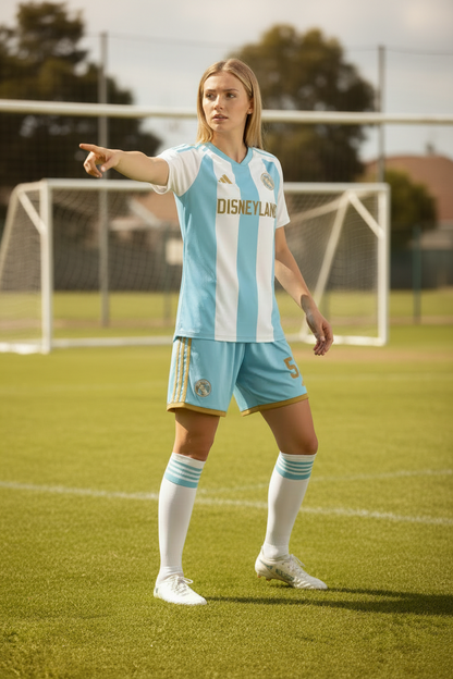 Disneyland Argentina (messi style) Soccer Jersey