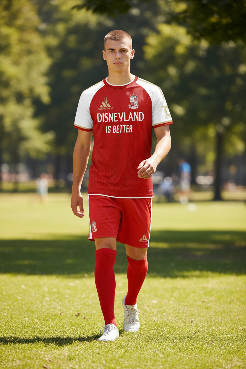 Disneyland (Arsenal style) Soccer Jersey