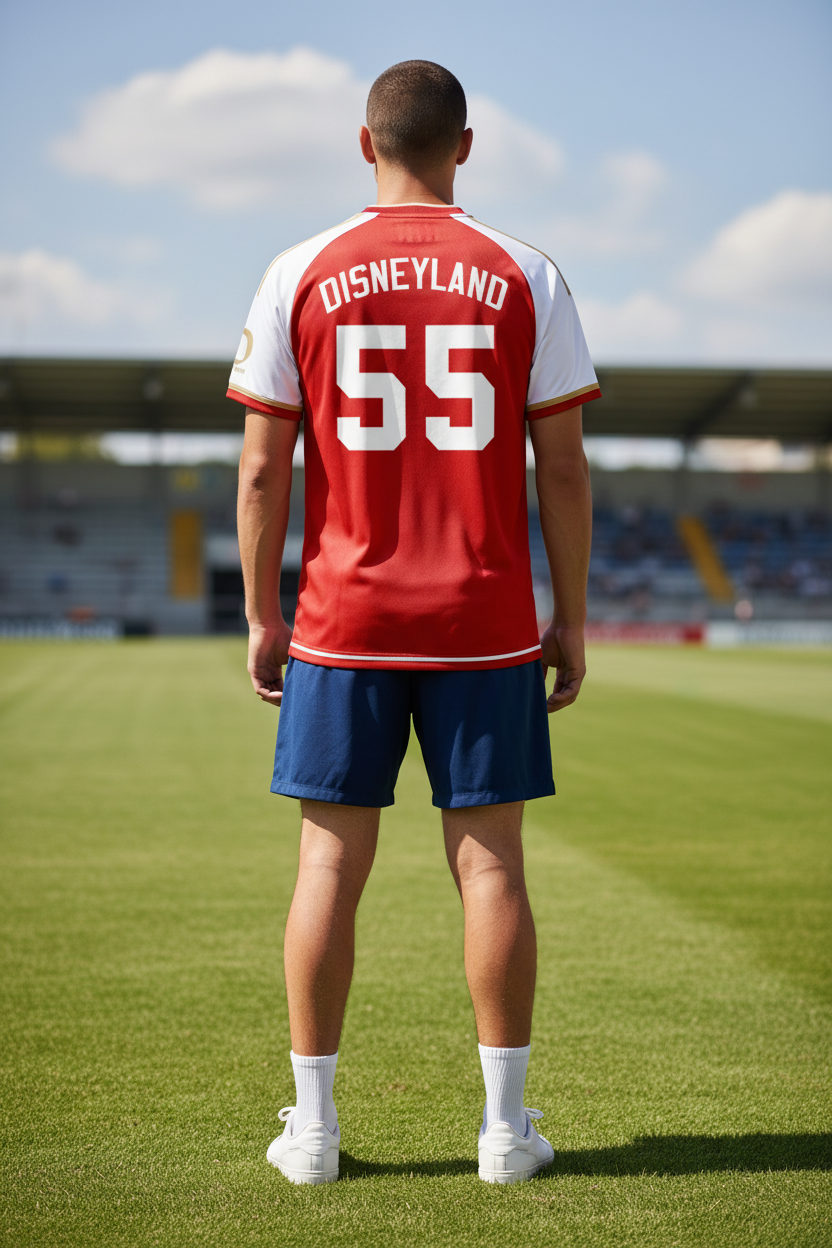 Disneyland (Arsenal style) Soccer Jersey
