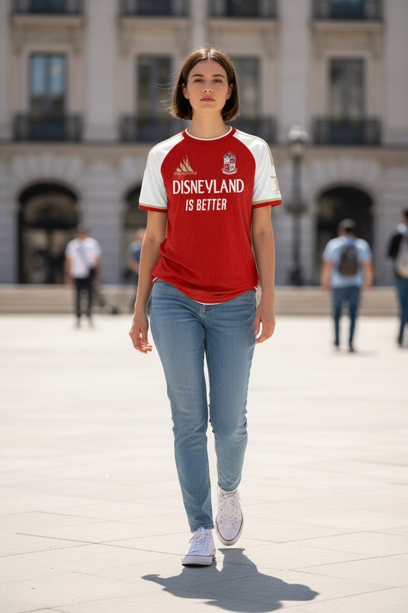Disneyland (Arsenal style) Soccer Jersey