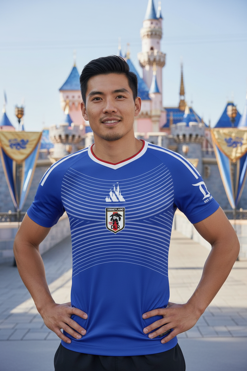 Disneyland (Japan Style) Soccer Jersey