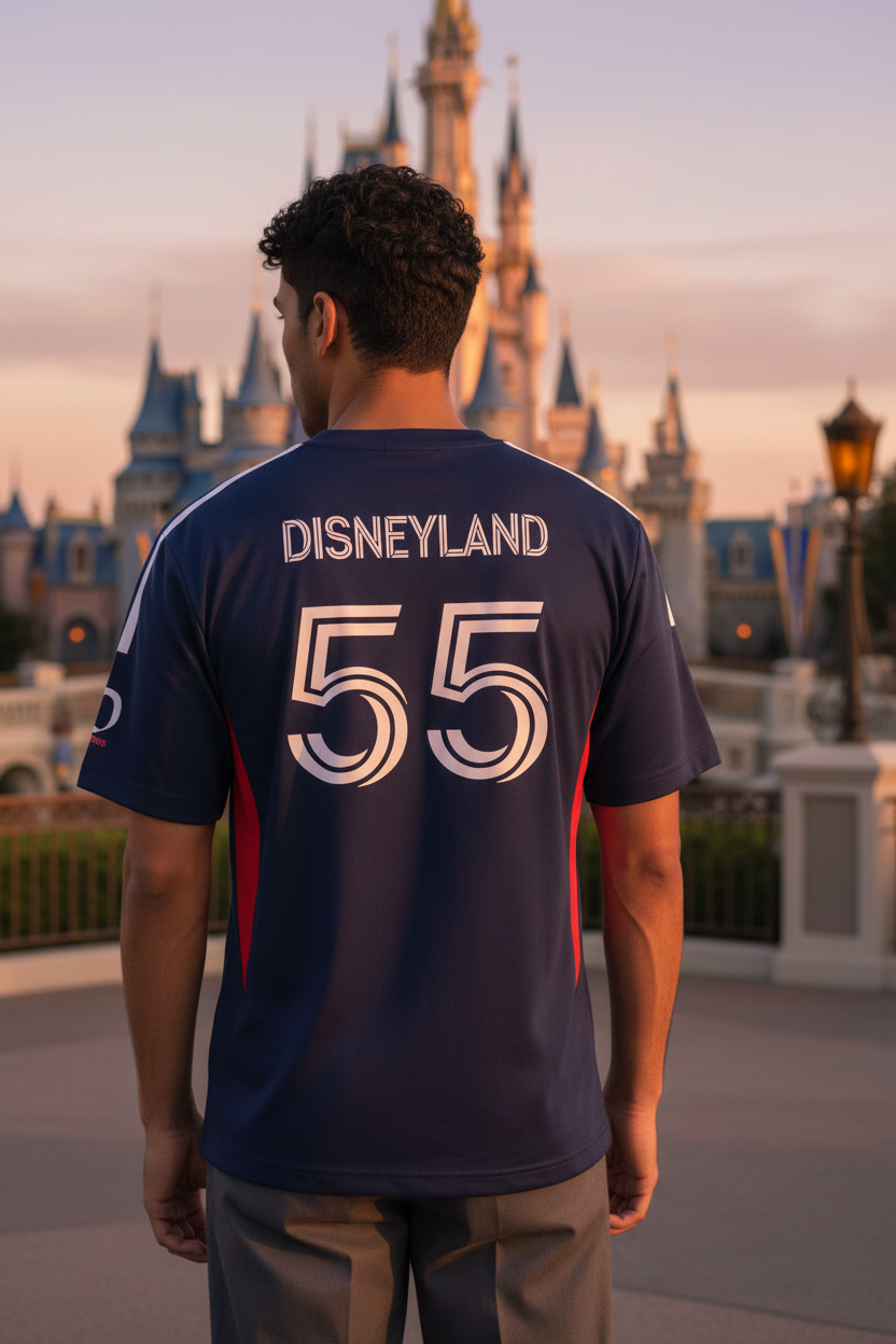 Disneyland (SDFC Style) Soccer Jersey