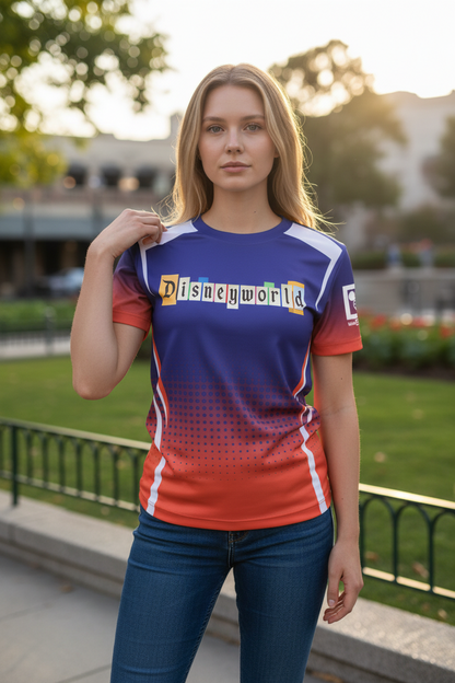 Disney World Soccer Jersey (Marquee) Slim fit