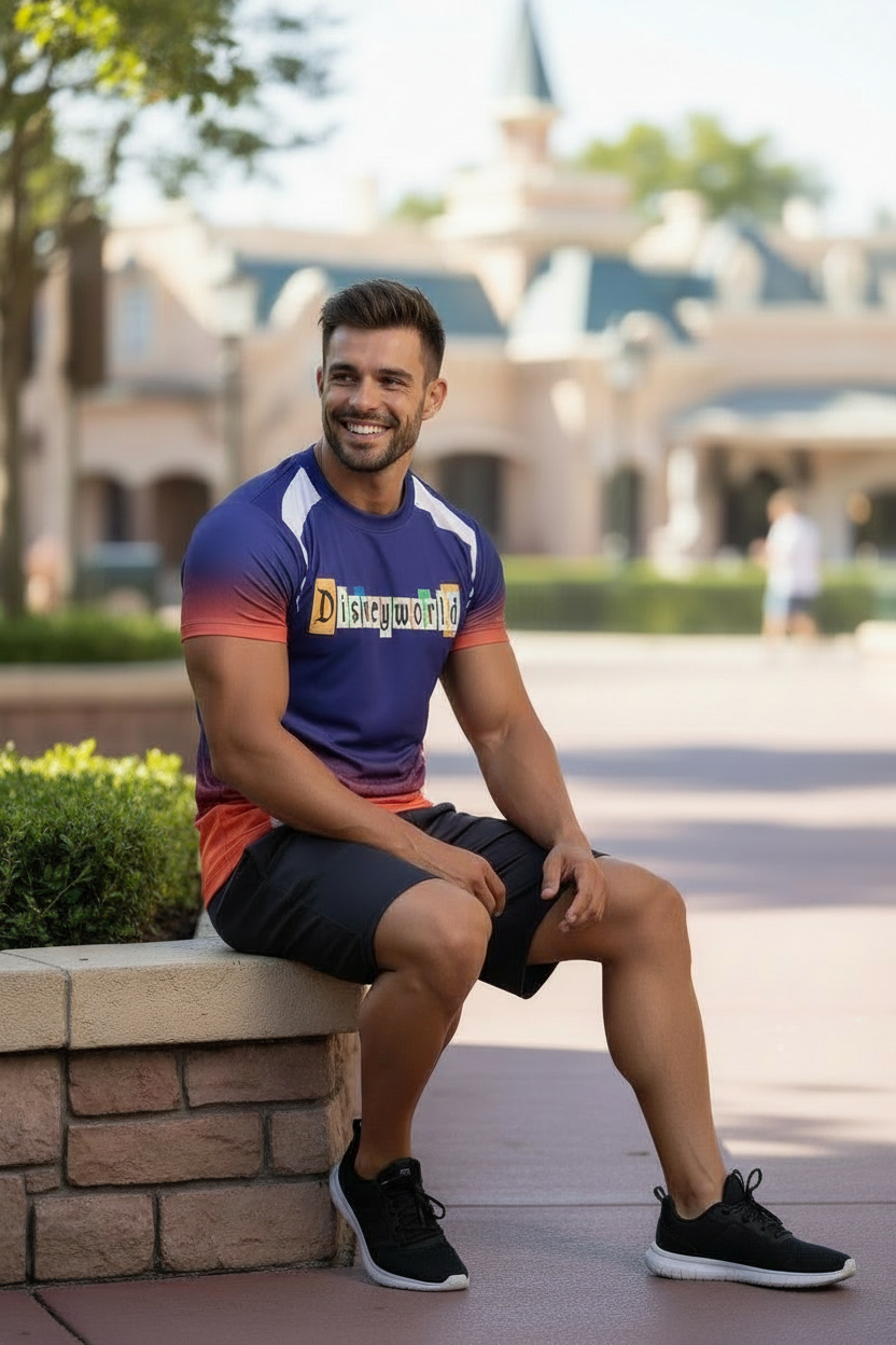 Disney World Soccer Jersey (Marquee) Slim fit
