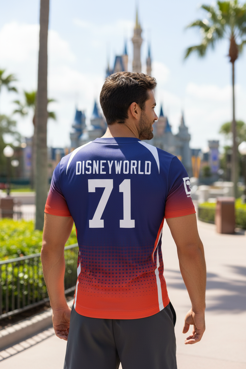 Disney World Soccer Jersey (Marquee) Slim fit