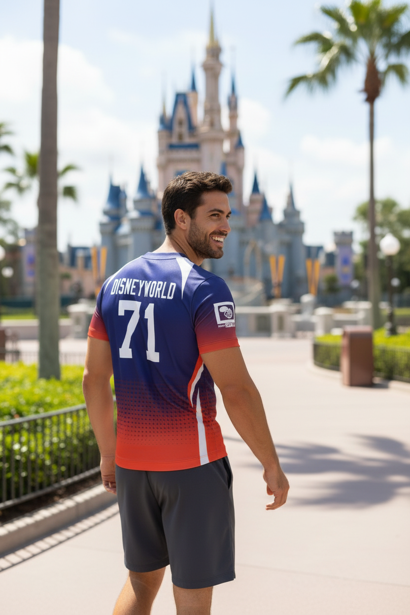 Disney World Soccer Jersey (Marquee) Slim fit