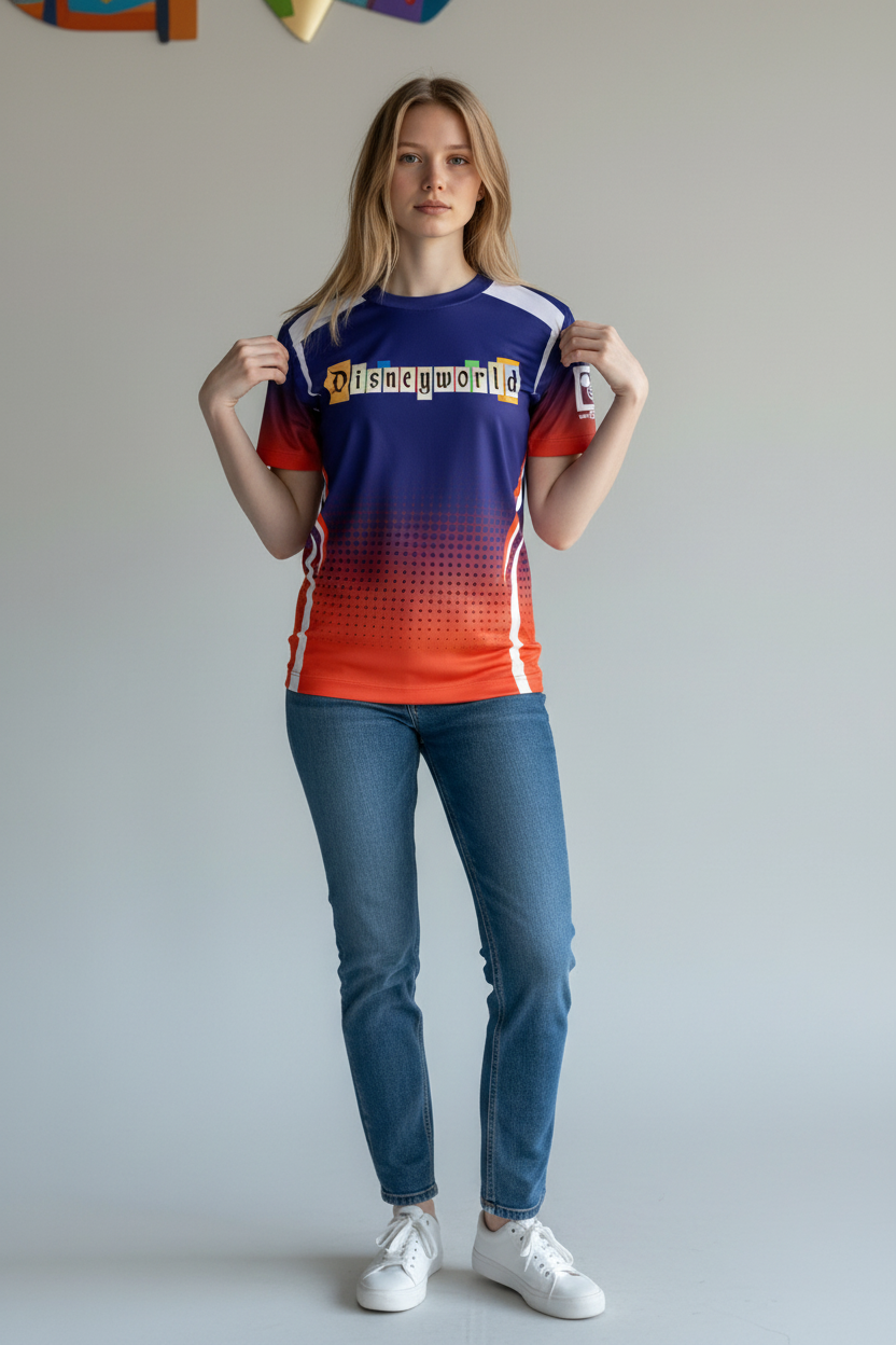 Disney World Soccer Jersey (Marquee) Slim fit