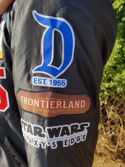 Disneyland Marquee Jacket w/stitched patches.