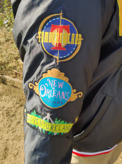 Disneyland Marquee Jacket w/stitched patches.