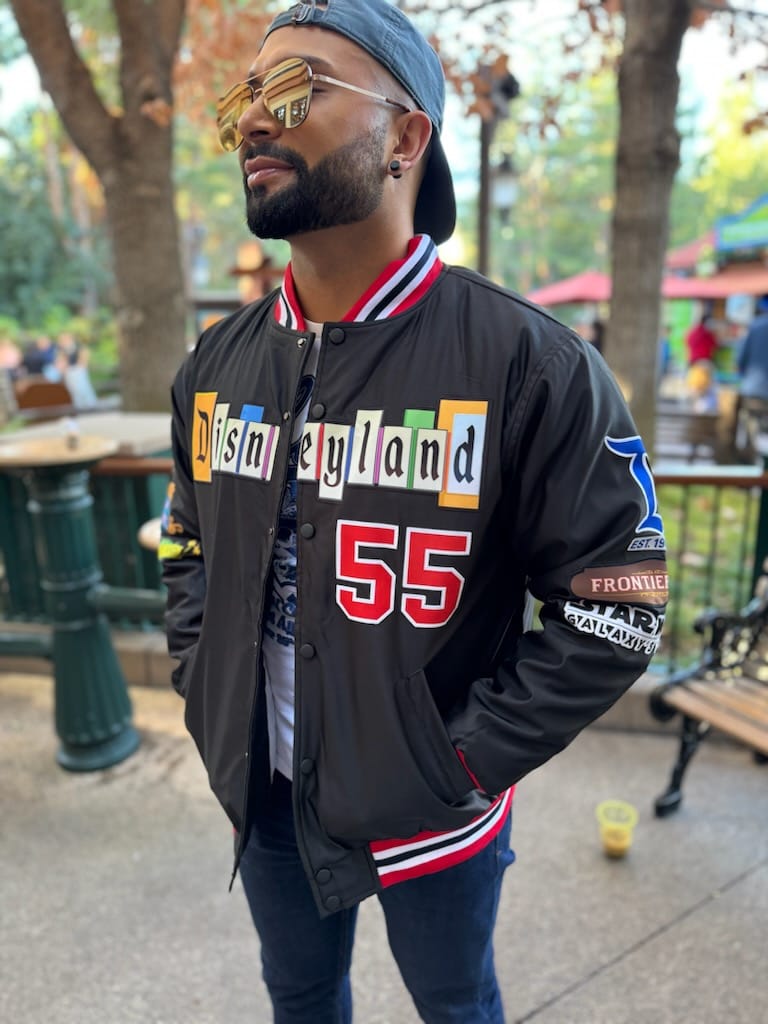 Disneyland Sign Jacket w/stitched patches.