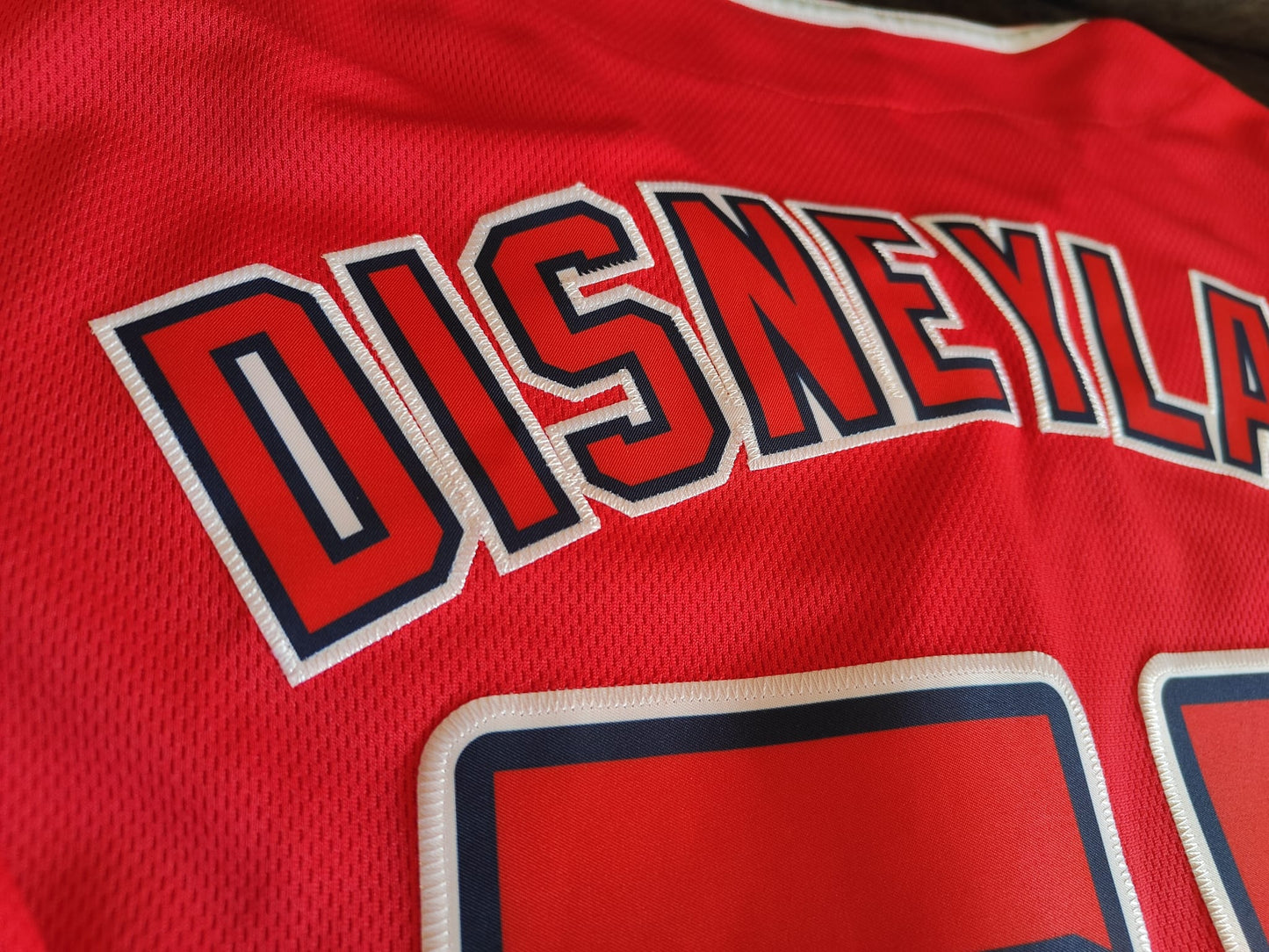 Disneyland Baseball Jersey (Angels Red)