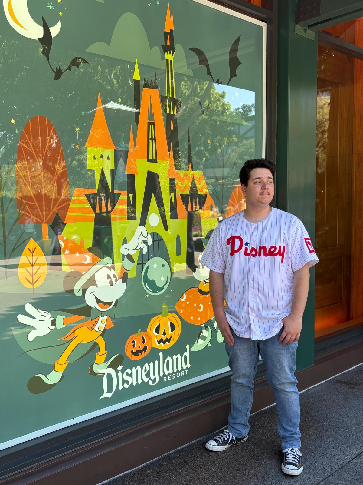 Disney World (Philadelphia Phillies Style) Embroidered Baseball Jersey