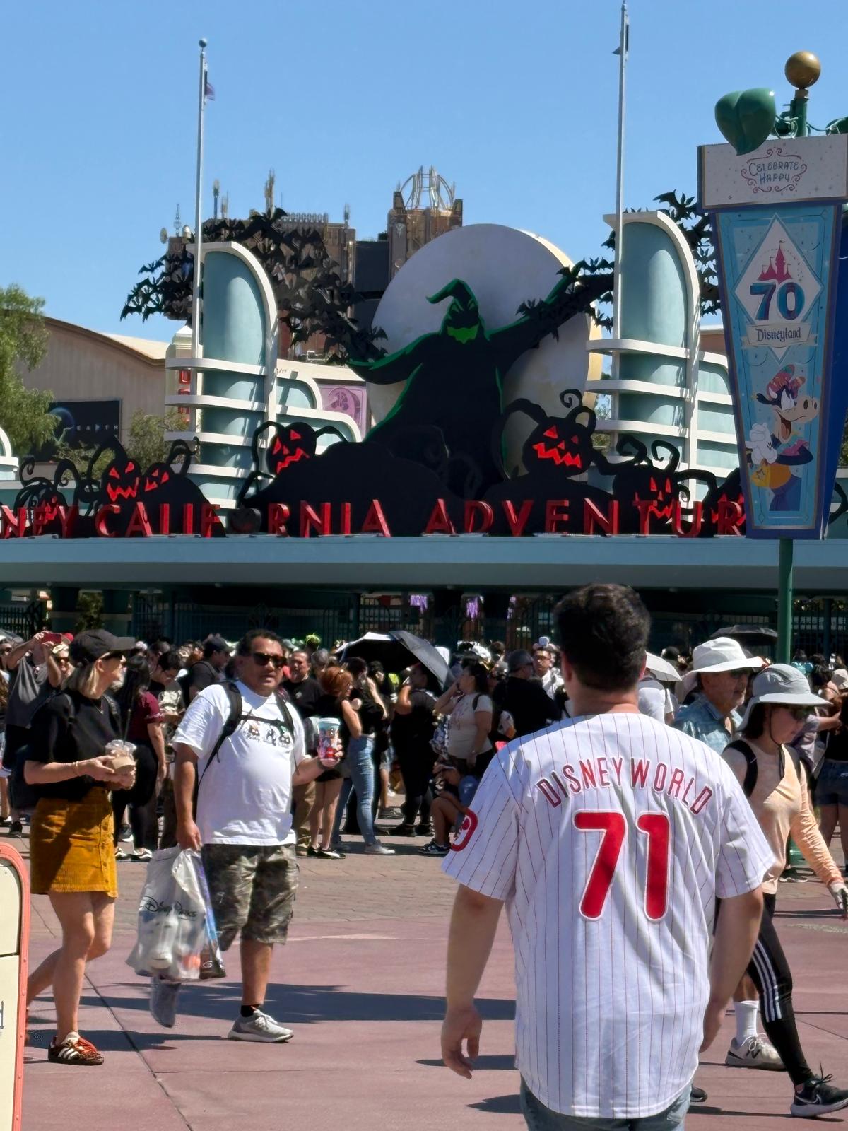 Disney World (Philadelphia Phillies Style) Embroidered Baseball Jersey