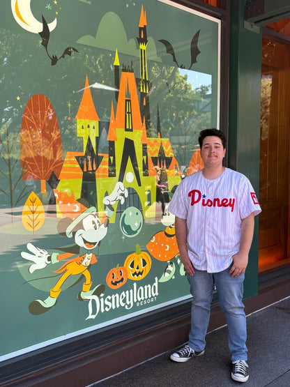 Disney World (Philadelphia Phillies Style) Embroidered Baseball Jersey