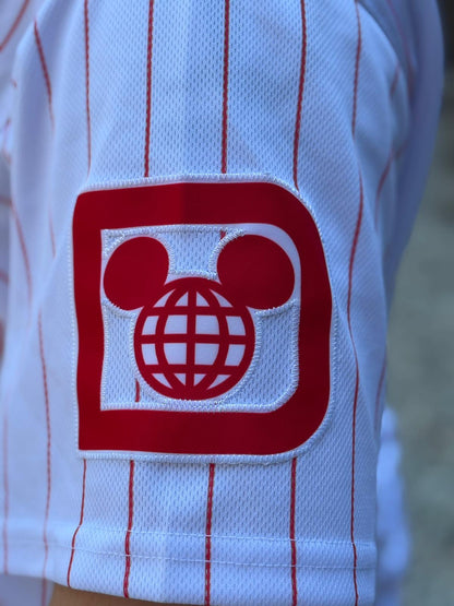 Disney World (Philadelphia Phillies Style) Embroidered Baseball Jersey