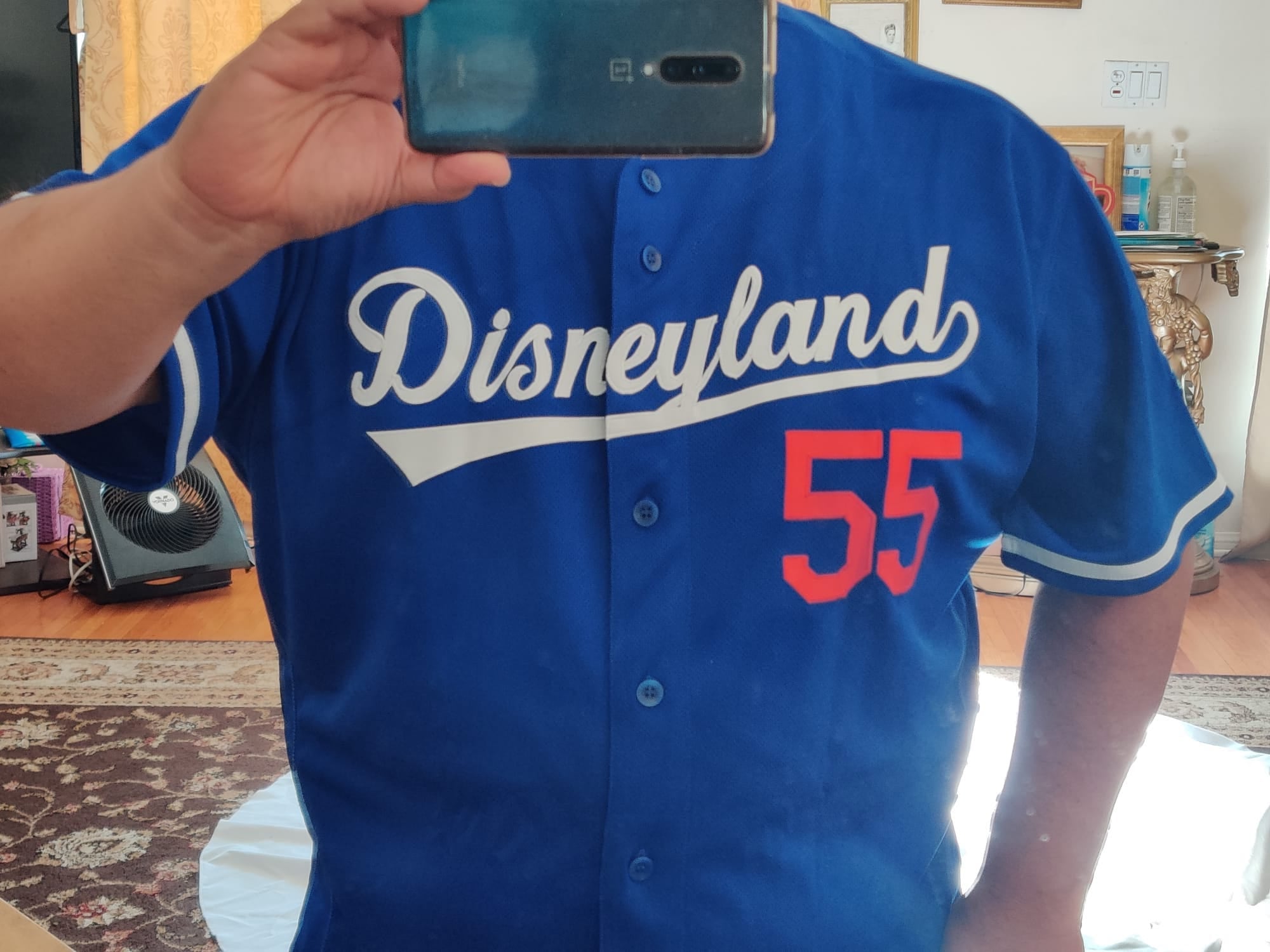 Baseball Jersey (Dodgers Blue)