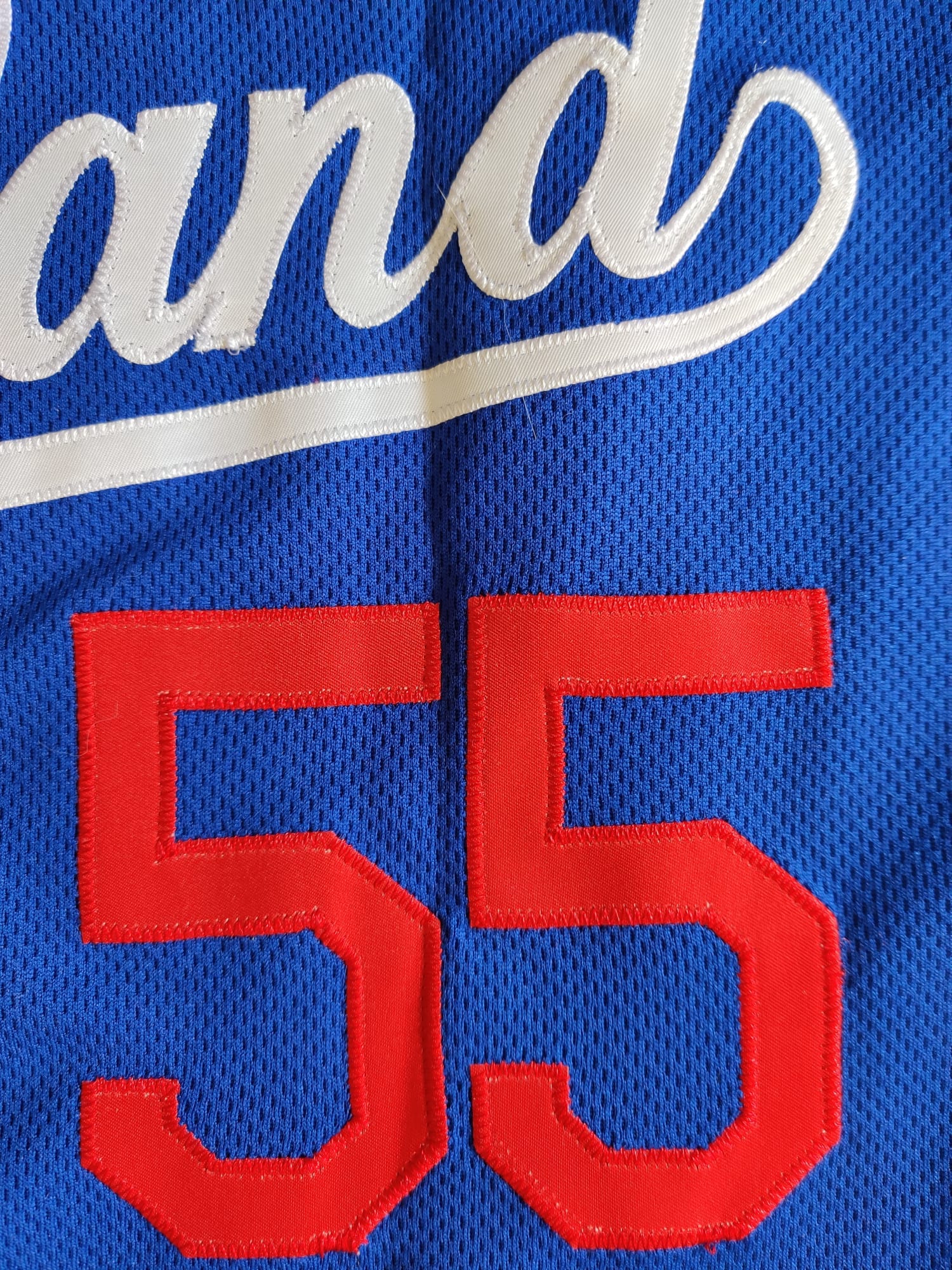 Baseball Jersey (Dodgers Blue)
