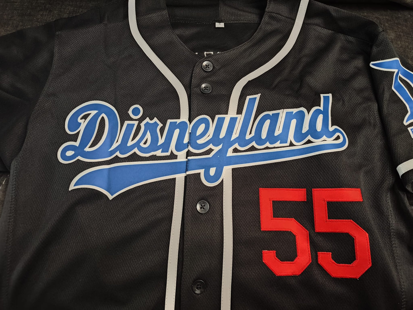 Disneyland Baseball Jersey (Dodgers Black)