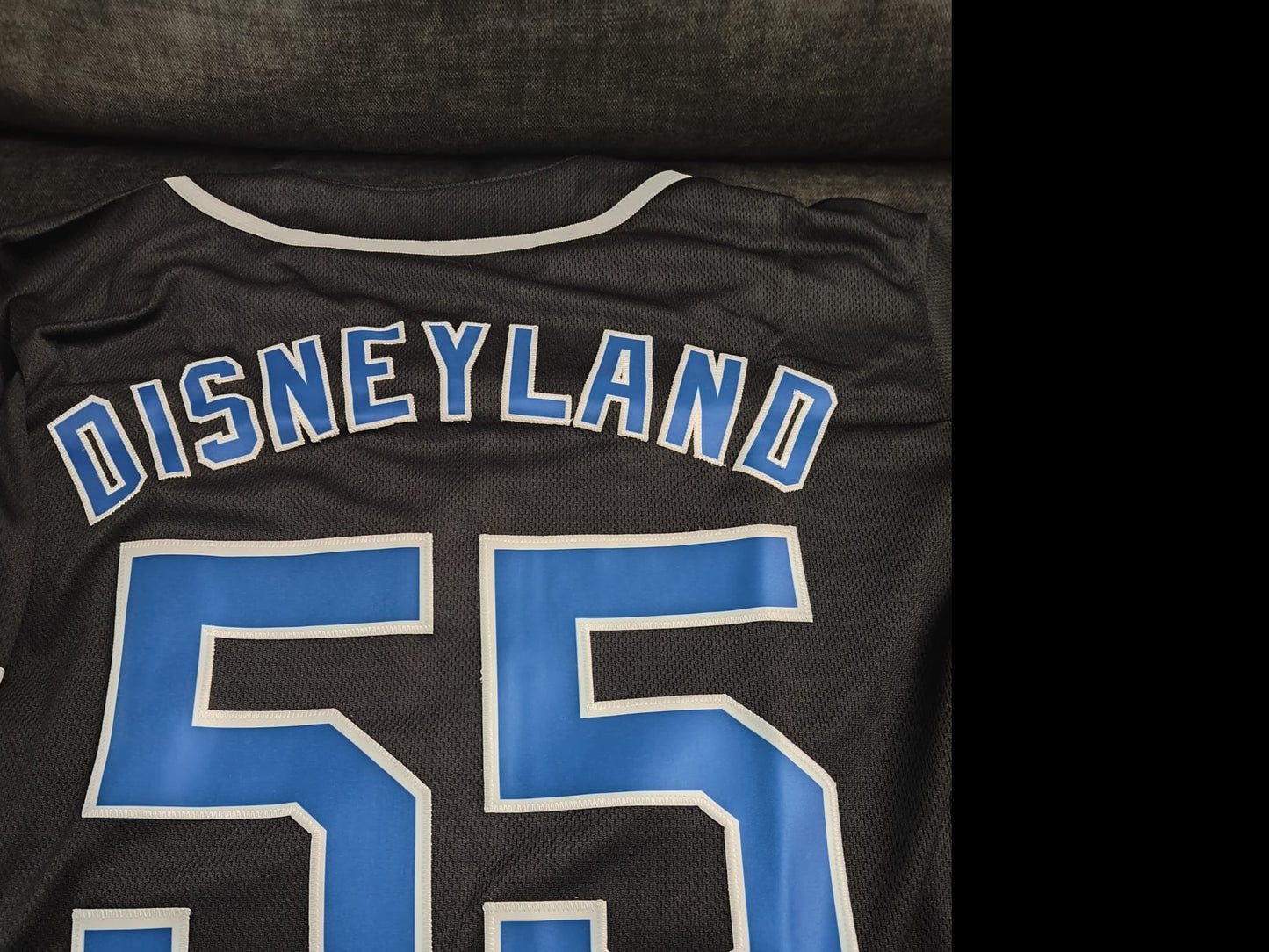 Disneyland Baseball Jersey (Dodgers Black)