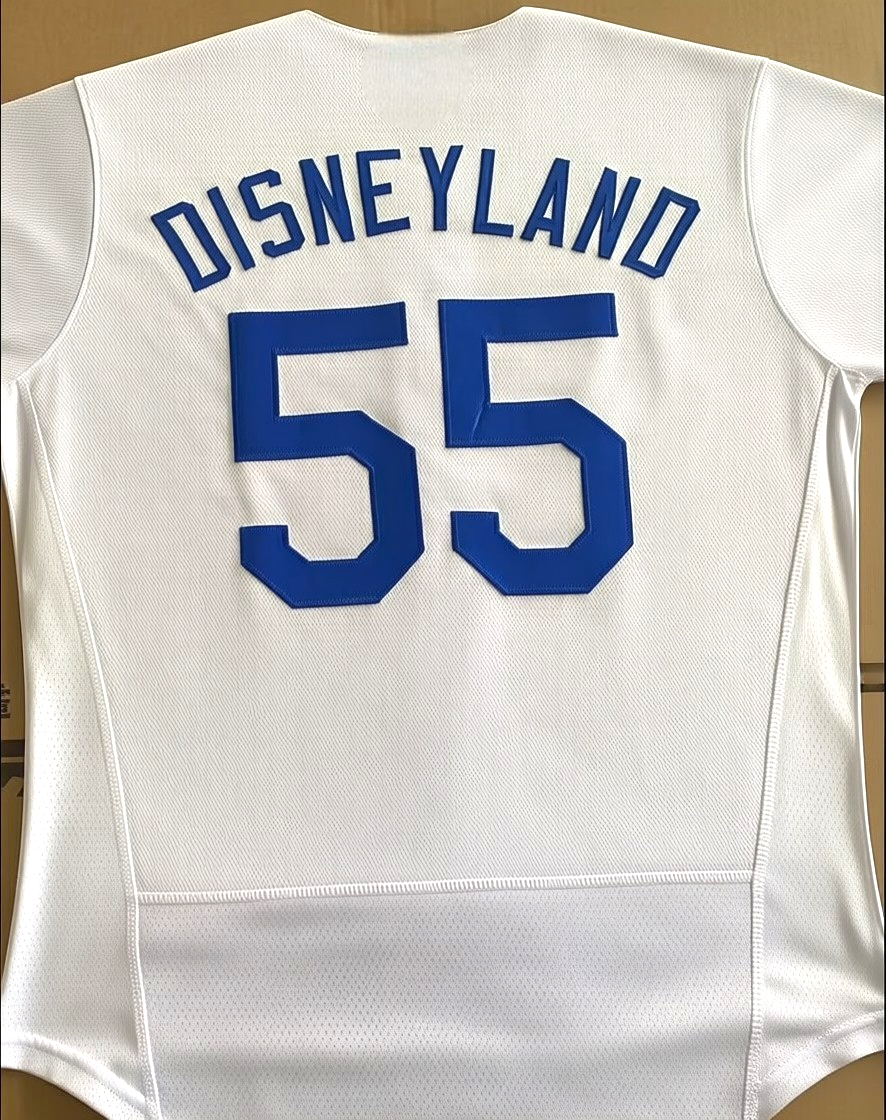 Baseball Jersey (Dodgers White)