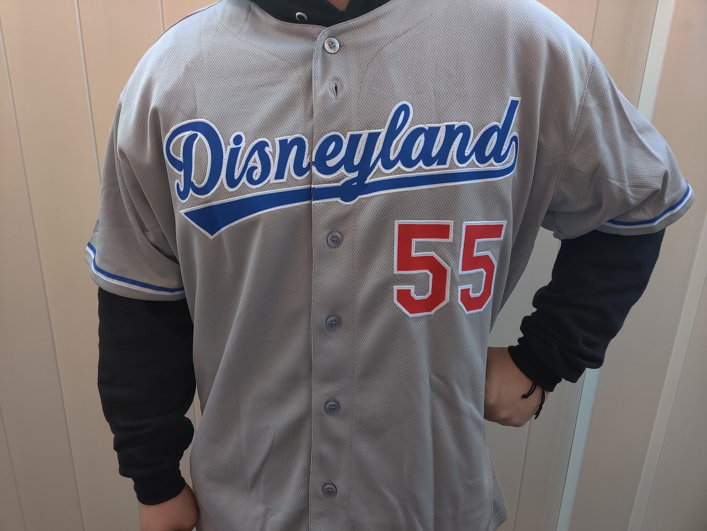 Disneyland Baseball Jersey (Dodgers Grey)