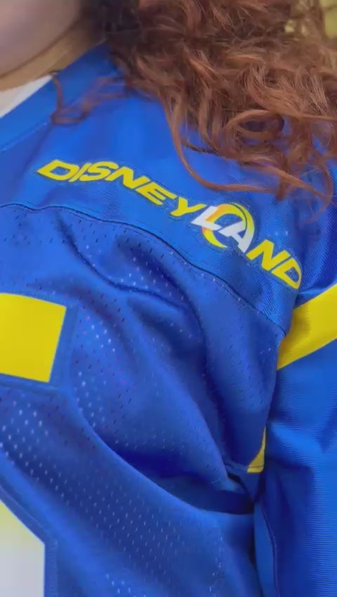Disneyland Football Jersey (Rams Throwback Style)
